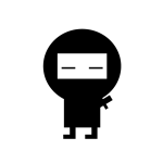 忍者ロゴblack-02